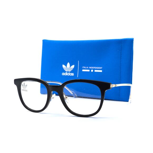 NEW ADIDAS AOK0030.009.120 BLACK GOLD AUTHENTIC EYEGLASSES FRAME - Picture 4 of 9